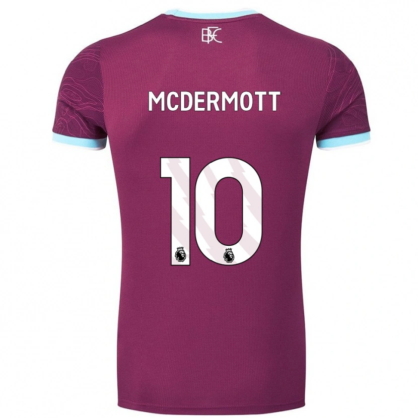 Danxen Homem Camisola Tommy Mcdermott #10 Borgonha Azul Celeste Principal 2025/26 Camisa Brasil