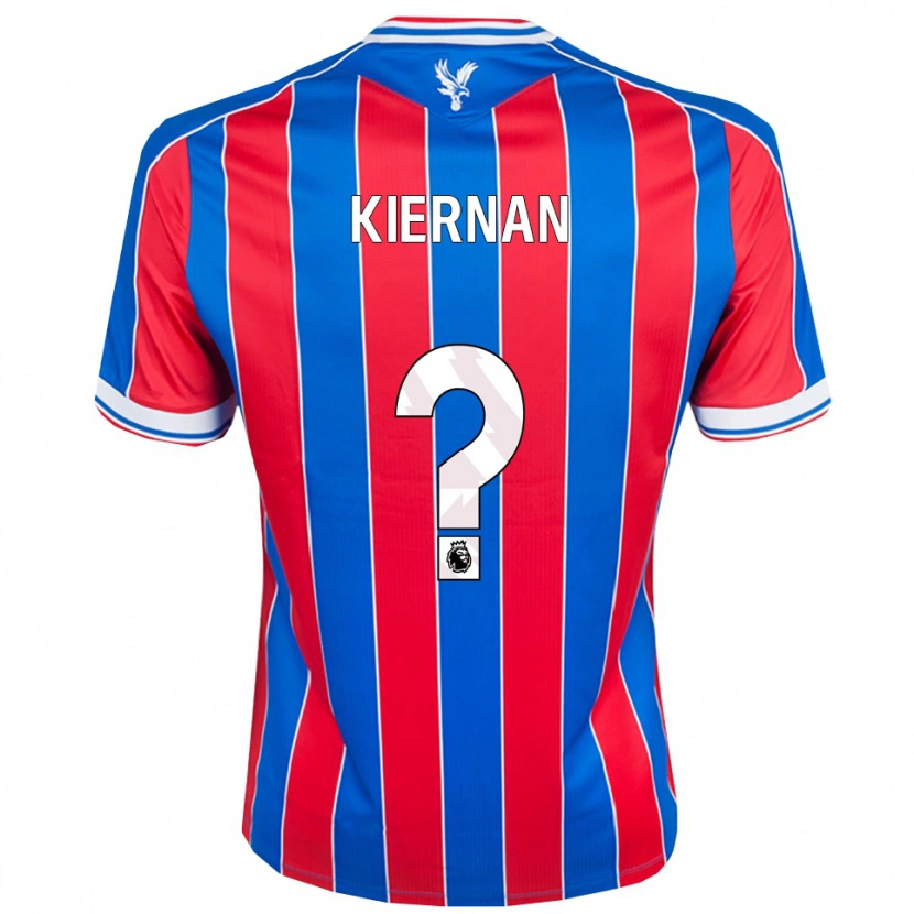 Danxen Homem Camisola Brendan Kiernan #0 Azul Vermelho Branco Principal 2025/26 Camisa Brasil