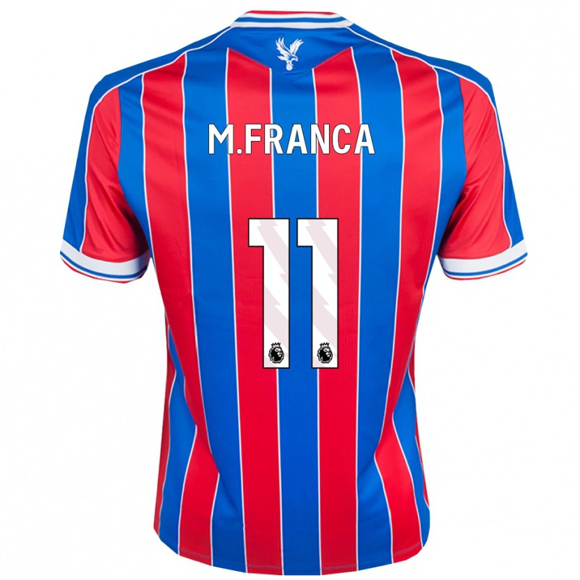 Danxen Homem Camisola Matheus França #11 Azul Vermelho Branco Principal 2025/26 Camisa Brasil