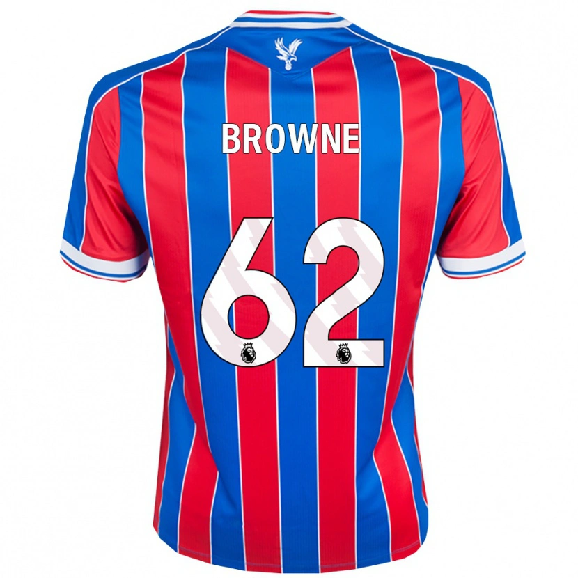 Danxen Homem Camisola Luke Browne #62 Azul Vermelho Branco Principal 2025/26 Camisa Brasil