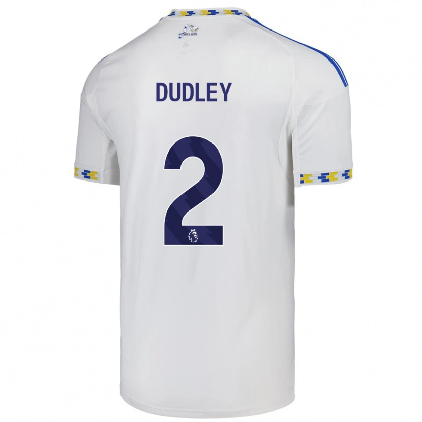 Danxen Homem Camisola Louie Dudley #2 Branco Azul Principal 2025/26 Camisa Brasil