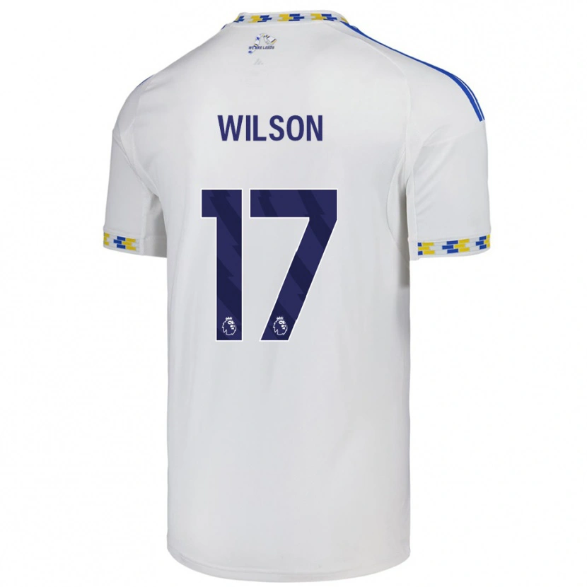 Danxen Homem Camisola Marley Wilson #17 Branco Azul Principal 2025/26 Camisa Brasil