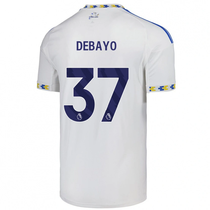 Danxen Homem Camisola James Debayo #37 Branco Azul Principal 2025/26 Camisa Brasil