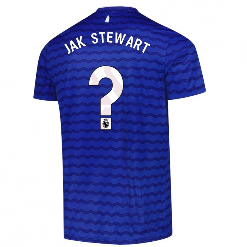 Danxen Homem Camisola Jak Stewart #0 Azul Marinho Principal 2025/26 Camisa Brasil