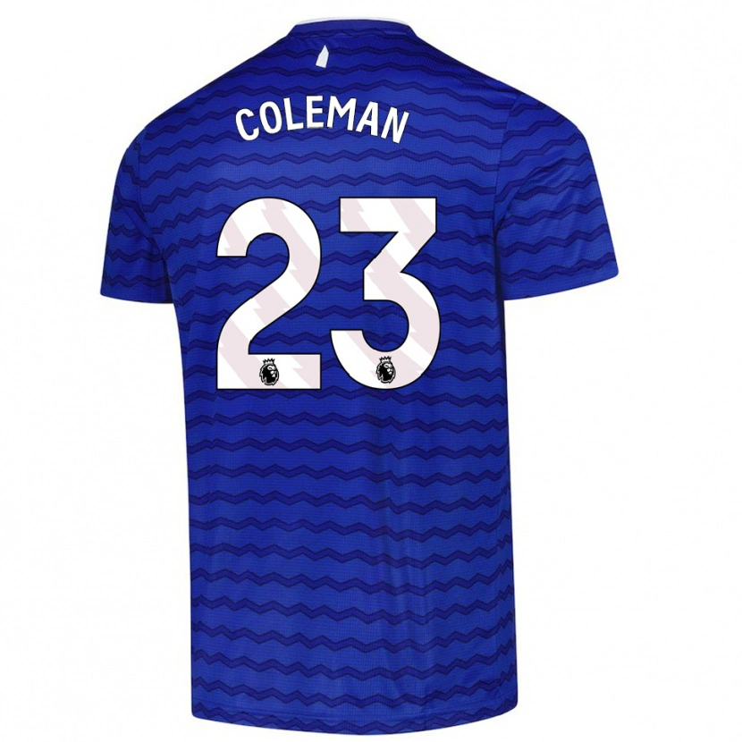 Danxen Homem Camisola Séamus Coleman #23 Azul Marinho Principal 2025/26 Camisa Brasil