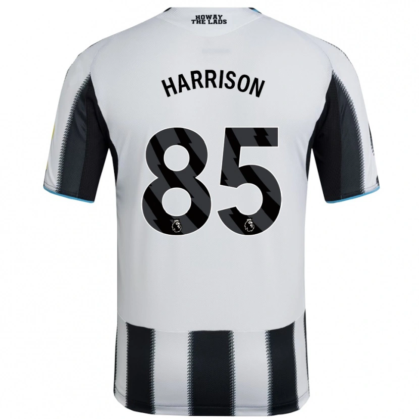 Danxen Homem Camisola Adam Harrison #85 Preto Branco Principal 2025/26 Camisa Brasil