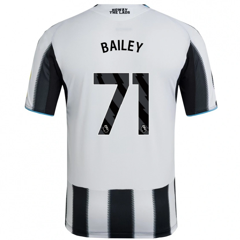 Danxen Homem Camisola Scott Bailey #71 Preto Branco Principal 2025/26 Camisa Brasil