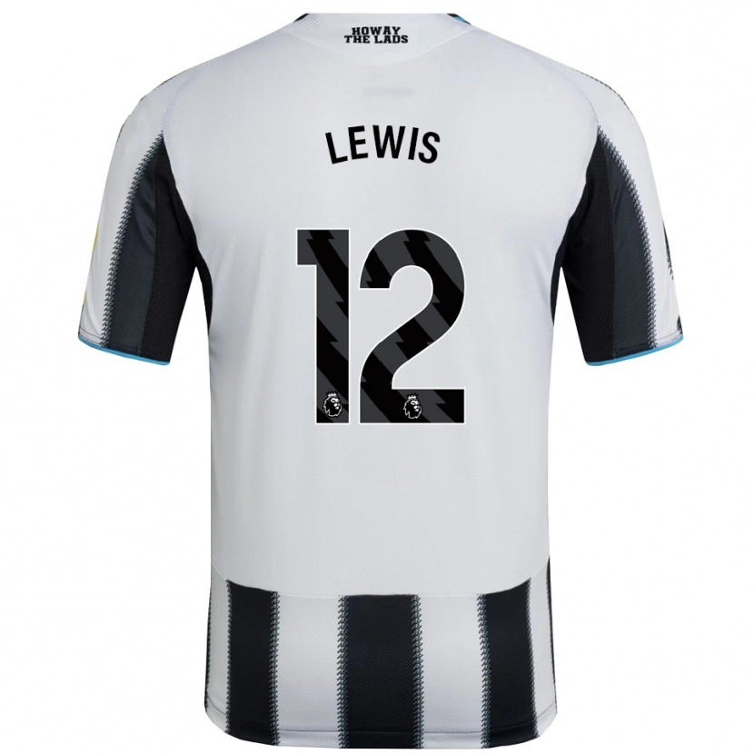 Danxen Homem Camisola Jamal Lewis #12 Preto Branco Principal 2025/26 Camisa Brasil