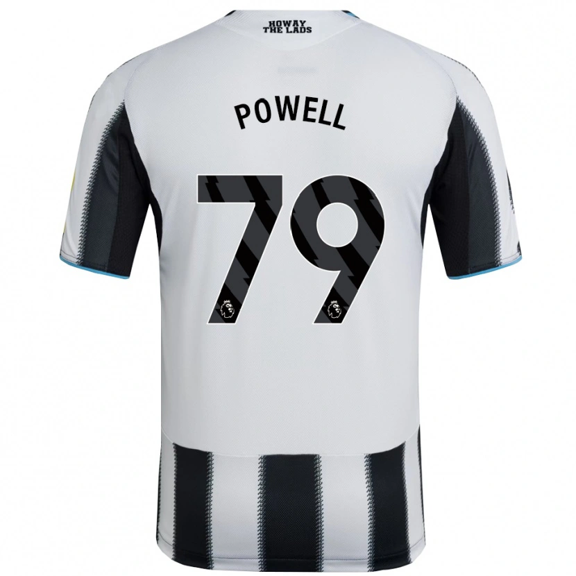 Danxen Homem Camisola Rory Powell #79 Preto Branco Principal 2025/26 Camisa Brasil