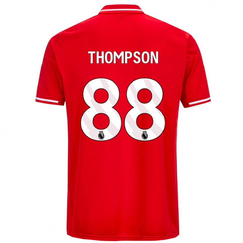 Danxen Homem Camisola Will Thompson #88 Vermelho Branco Principal 2025/26 Camisa Brasil