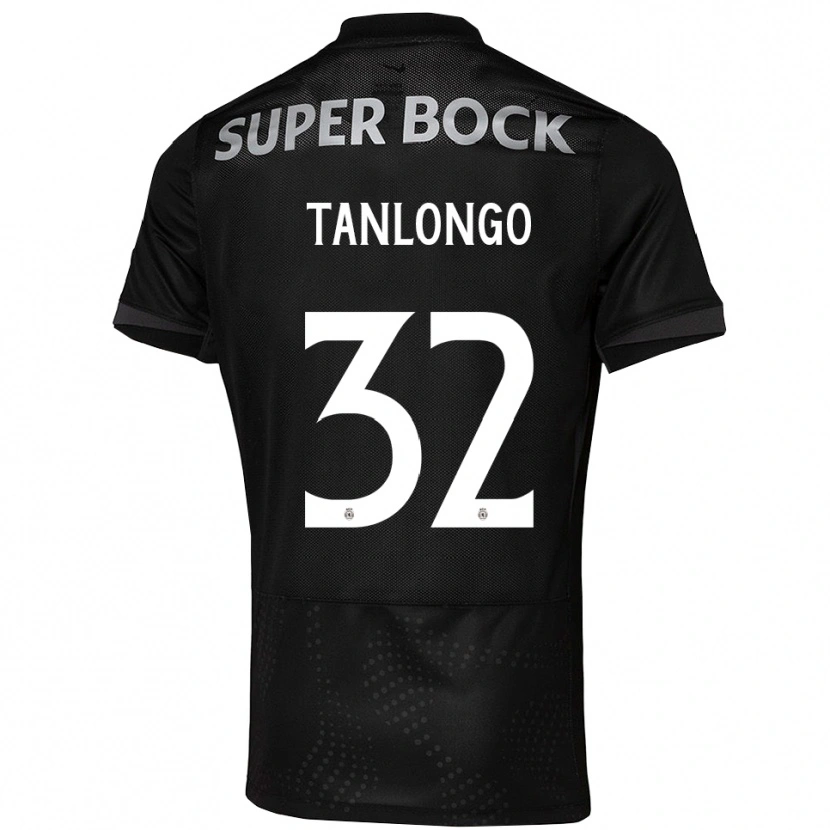 Danxen Homem Camisola Mateo Tanlongo #32 Preto Branco Alternativa 2025/26 Camisa Brasil