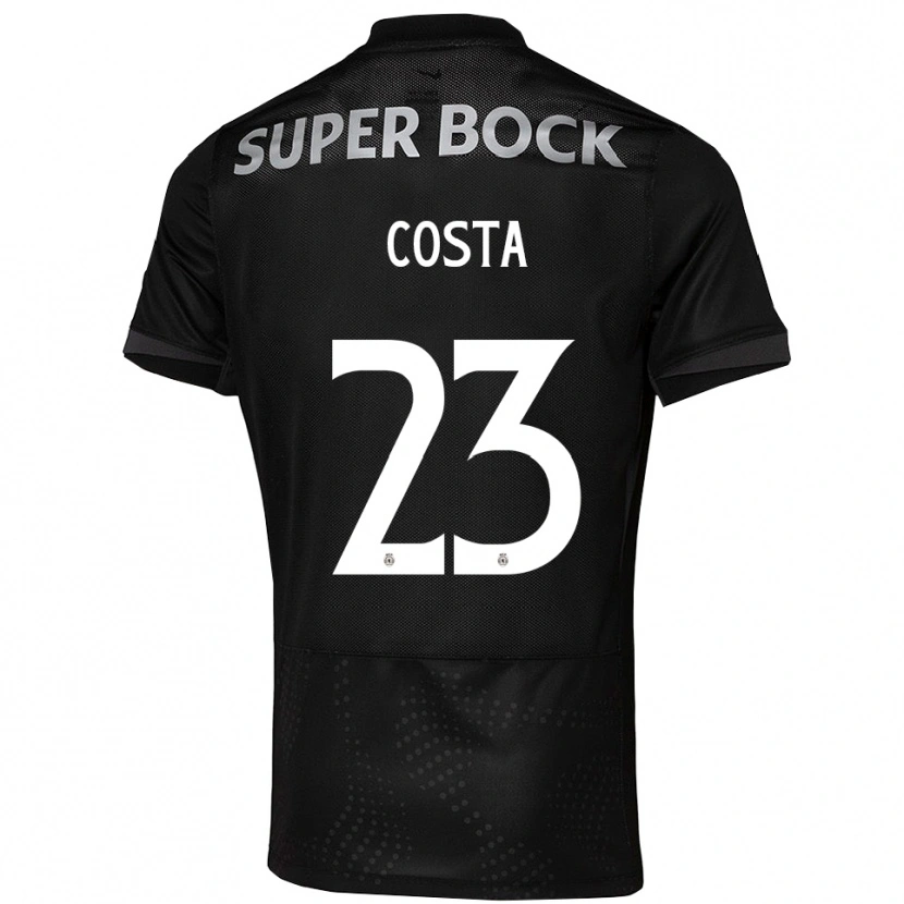 Danxen Homem Camisola Manuel Costa #23 Preto Branco Alternativa 2025/26 Camisa Brasil