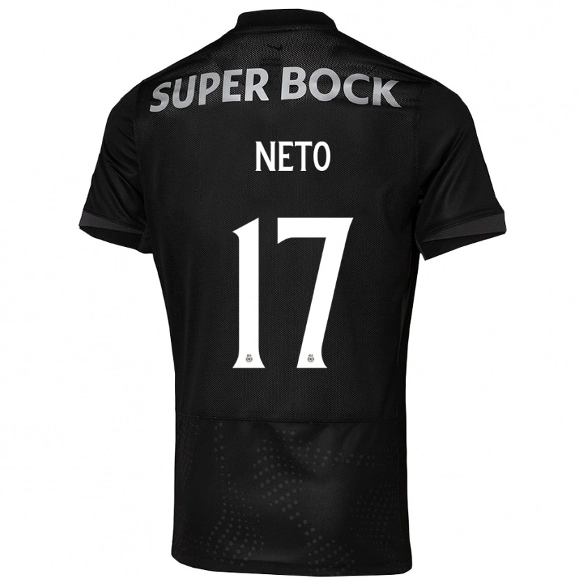 Danxen Homem Camisola Cláudia Neto #17 Preto Branco Alternativa 2025/26 Camisa Brasil