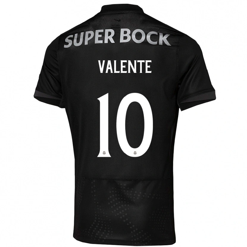 Danxen Homem Camisola João Valente #10 Preto Branco Alternativa 2025/26 Camisa Brasil
