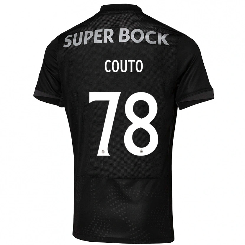 Danxen Homem Camisola Mauro Couto #78 Preto Branco Alternativa 2025/26 Camisa Brasil
