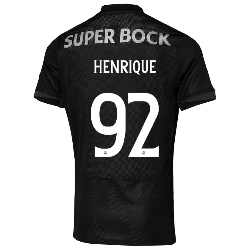 Danxen Homem Camisola Eduardo Henrique #92 Preto Branco Alternativa 2025/26 Camisa Brasil