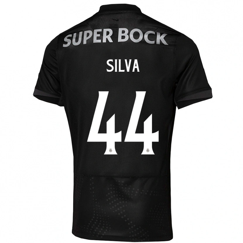 Danxen Homem Camisola Pedro Silva #44 Preto Branco Alternativa 2025/26 Camisa Brasil