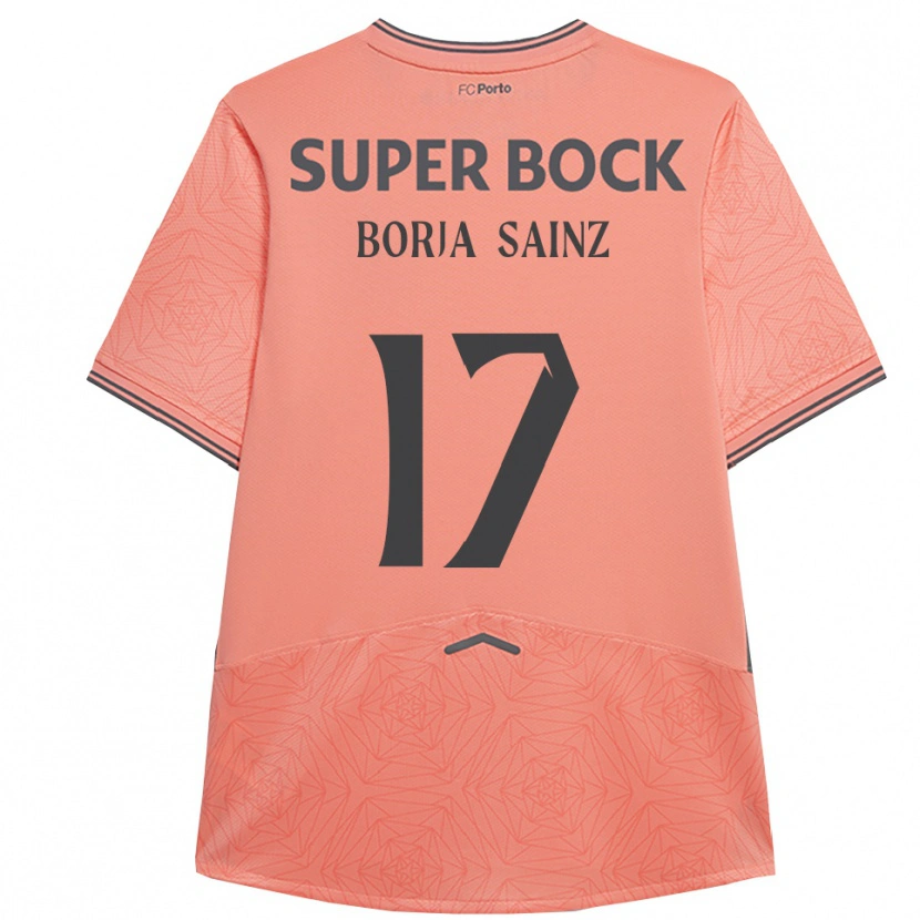 Danxen Homem Camisola Borja Sainz #17 Rosa Marinho Alternativa 2025/26 Camisa Brasil
