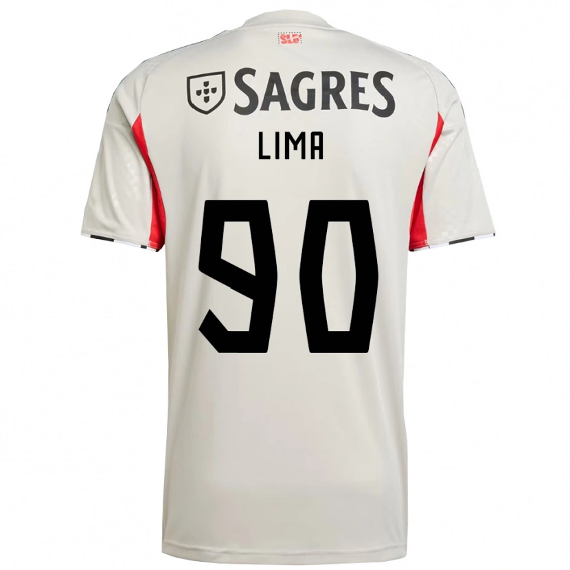 Danxen Homem Camisola Ivan Lima #90 Branco Sujo Vermelho Alternativa 2025/26 Camisa Brasil