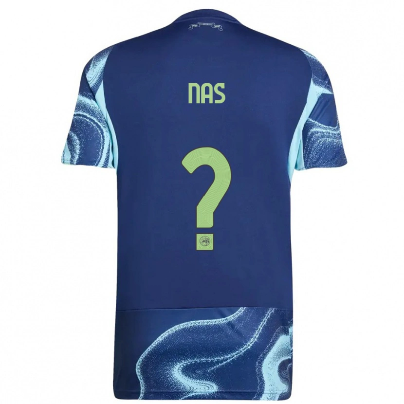 Danxen Homem Camisola Luca Nas #0 Marinho Azul Celeste Alternativa 2025/26 Camisa Brasil