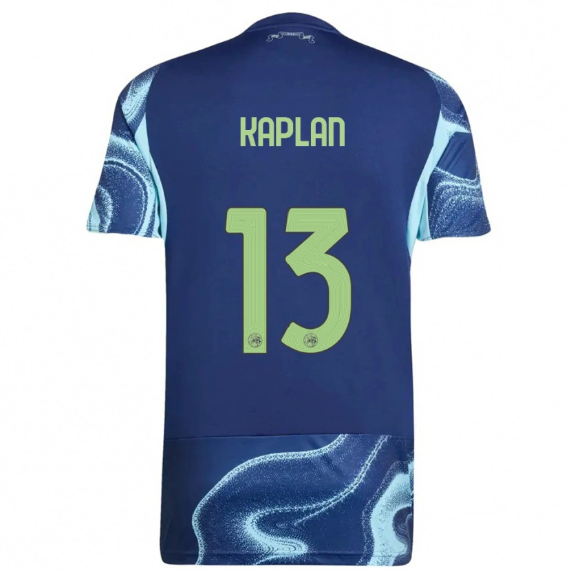 Danxen Homem Camisola Ahmetcan Kaplan #13 Marinho Azul Celeste Alternativa 2025/26 Camisa Brasil