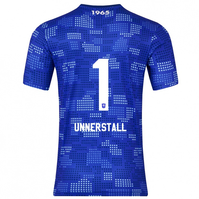 Danxen Homem Camisola Lars Unnerstall #1 Azul Azul Celeste Alternativa 2025/26 Camisa Brasil