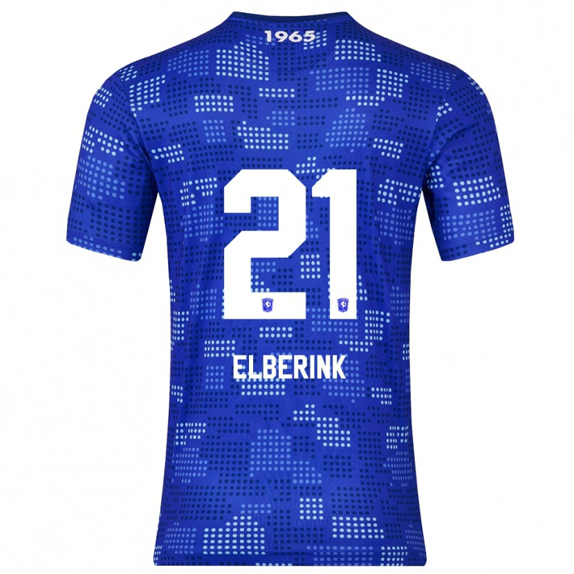 Danxen Homem Camisola Eva Oude Elberink #21 Azul Azul Celeste Alternativa 2025/26 Camisa Brasil