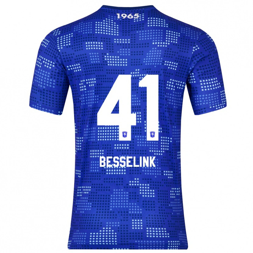 Danxen Homem Camisola Gijs Besselink #41 Azul Azul Celeste Alternativa 2025/26 Camisa Brasil