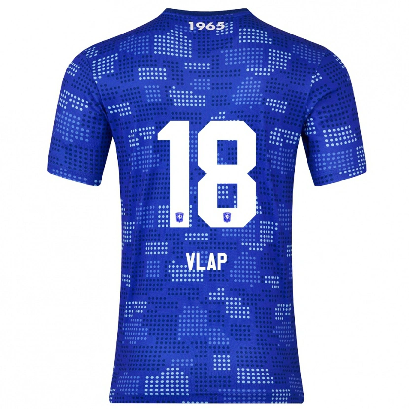 Danxen Homem Camisola Michel Vlap #18 Azul Azul Celeste Alternativa 2025/26 Camisa Brasil