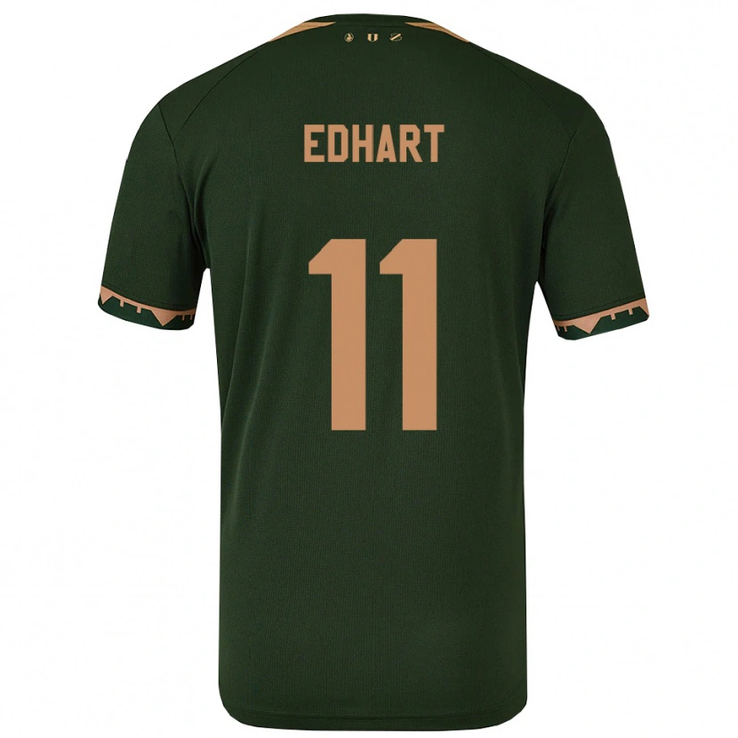 Danxen Homem Camisola Lynden Edhart #11 Verde Dourado Alternativa 2025/26 Camisa Brasil