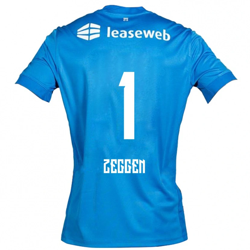 Danxen Homem Camisola Kiyani Zeggen #1 Azul Branco Alternativa 2025/26 Camisa Brasil