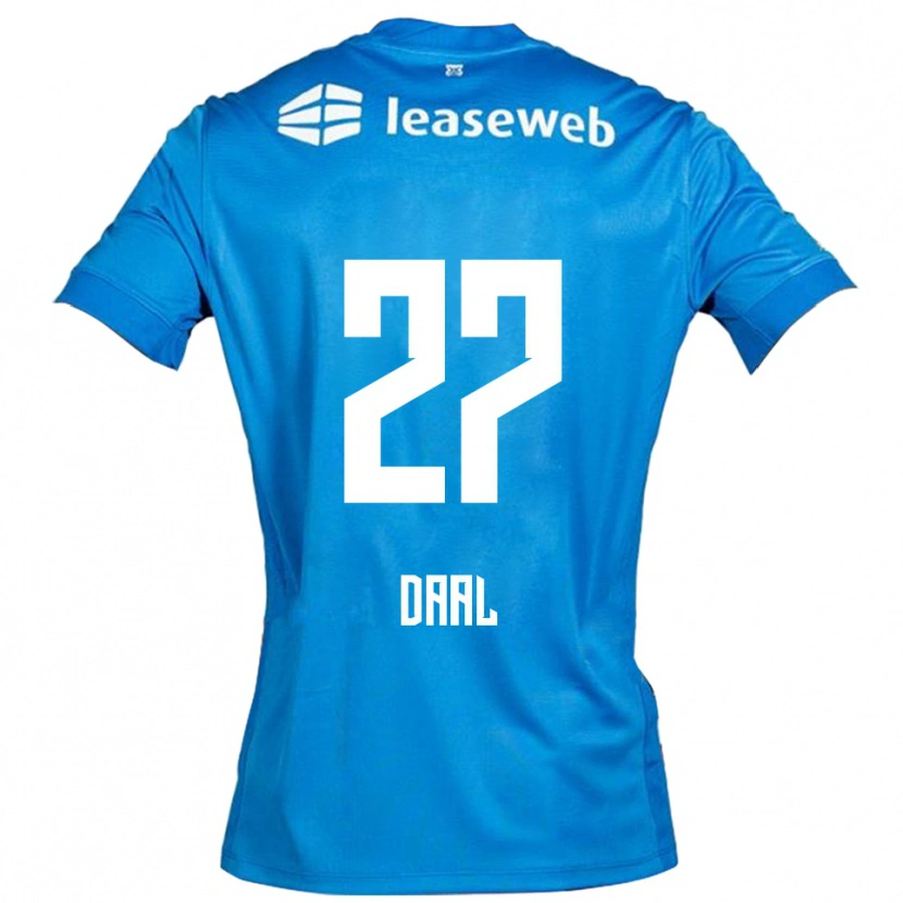 Danxen Homem Camisola Ro-Zangelo Daal #27 Azul Branco Alternativa 2025/26 Camisa Brasil