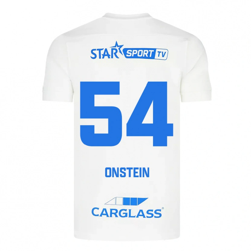 Danxen Homem Camisola Juwensley Onstein #54 Branco Azul Alternativa 2025/26 Camisa Brasil