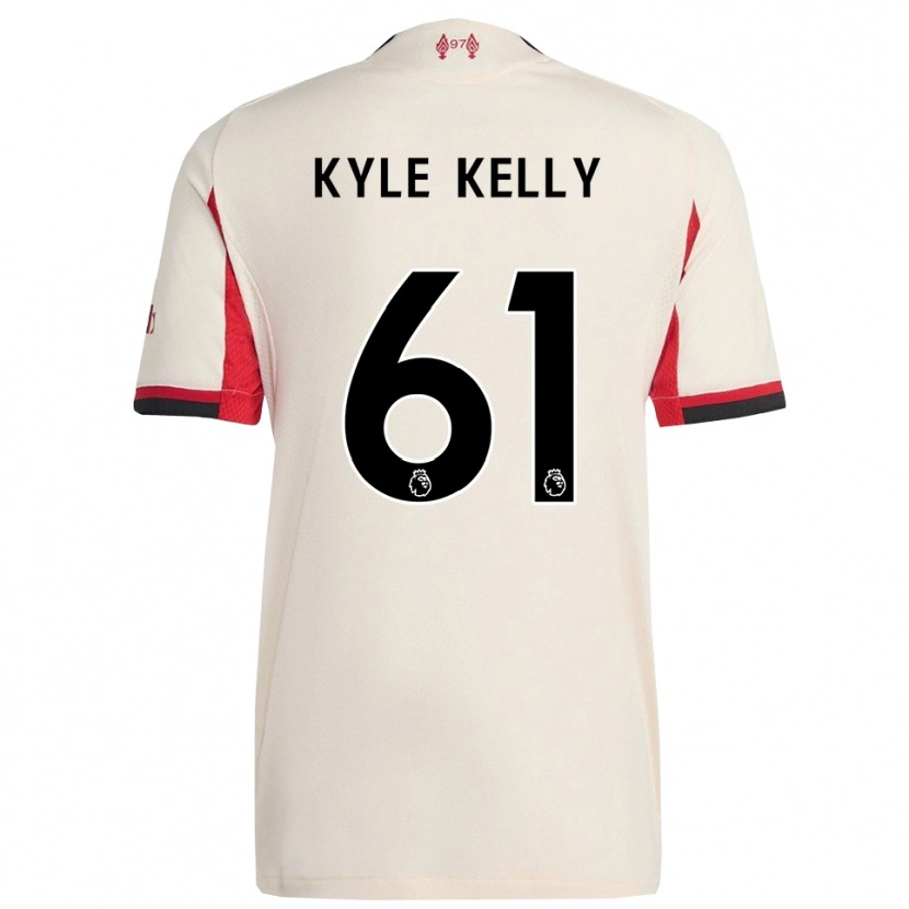 Danxen Homem Camisola Kyle Kelly #61 Branco Preto Alternativa 2025/26 Camisa Brasil