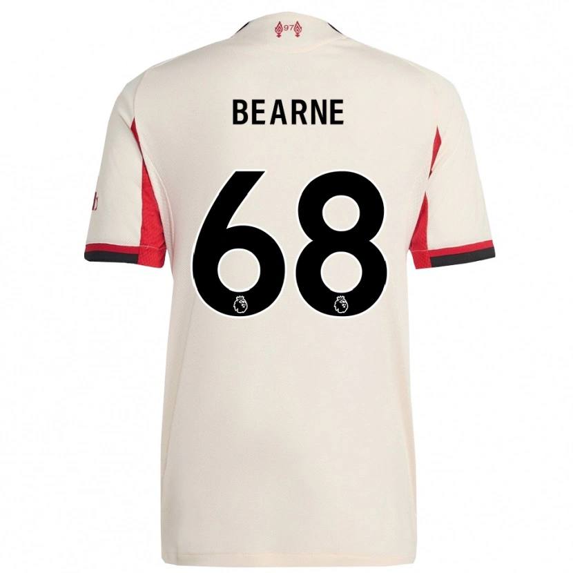 Danxen Homem Camisola Jack Bearne #68 Branco Preto Alternativa 2025/26 Camisa Brasil