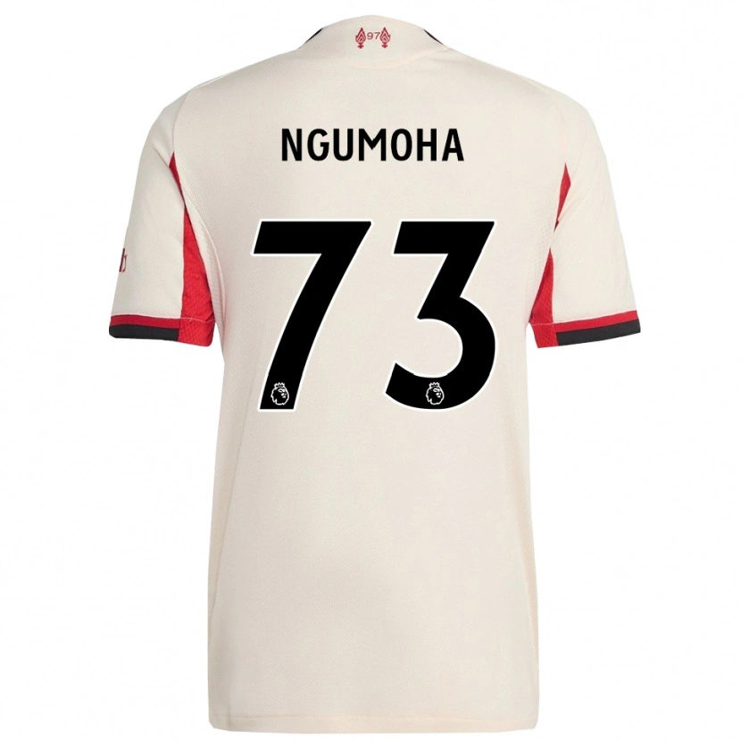 Danxen Homem Camisola Rio Ngumoha #73 Branco Preto Alternativa 2025/26 Camisa Brasil