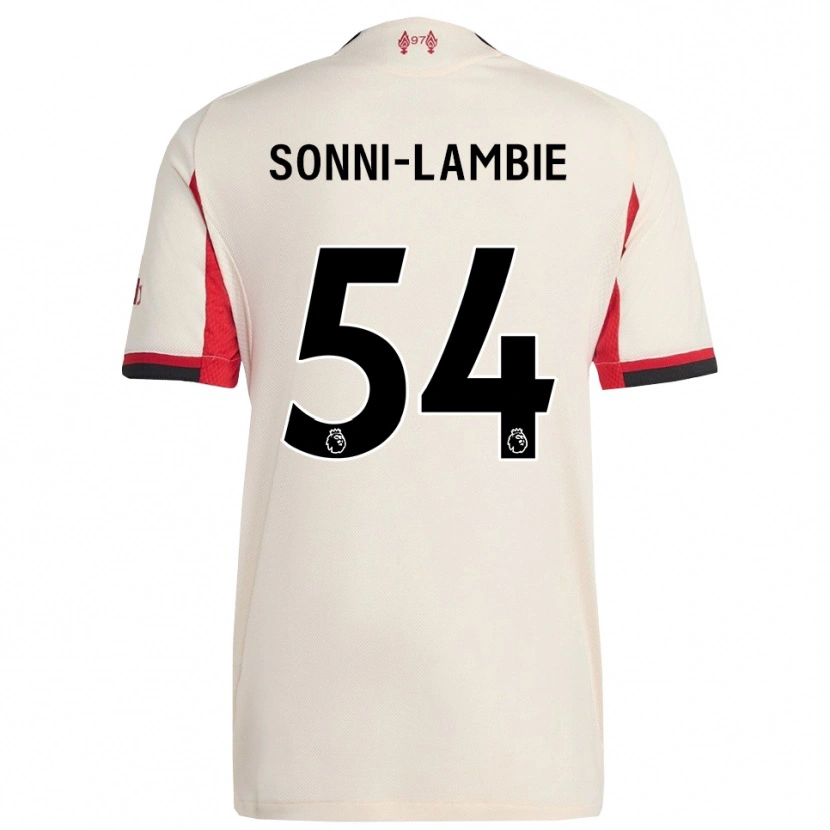 Danxen Homem Camisola Joshua Sonni-Lambie #54 Branco Preto Alternativa 2025/26 Camisa Brasil