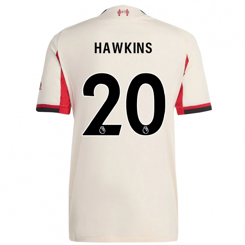 Danxen Homem Camisola Max Hawkins #20 Branco Preto Alternativa 2025/26 Camisa Brasil