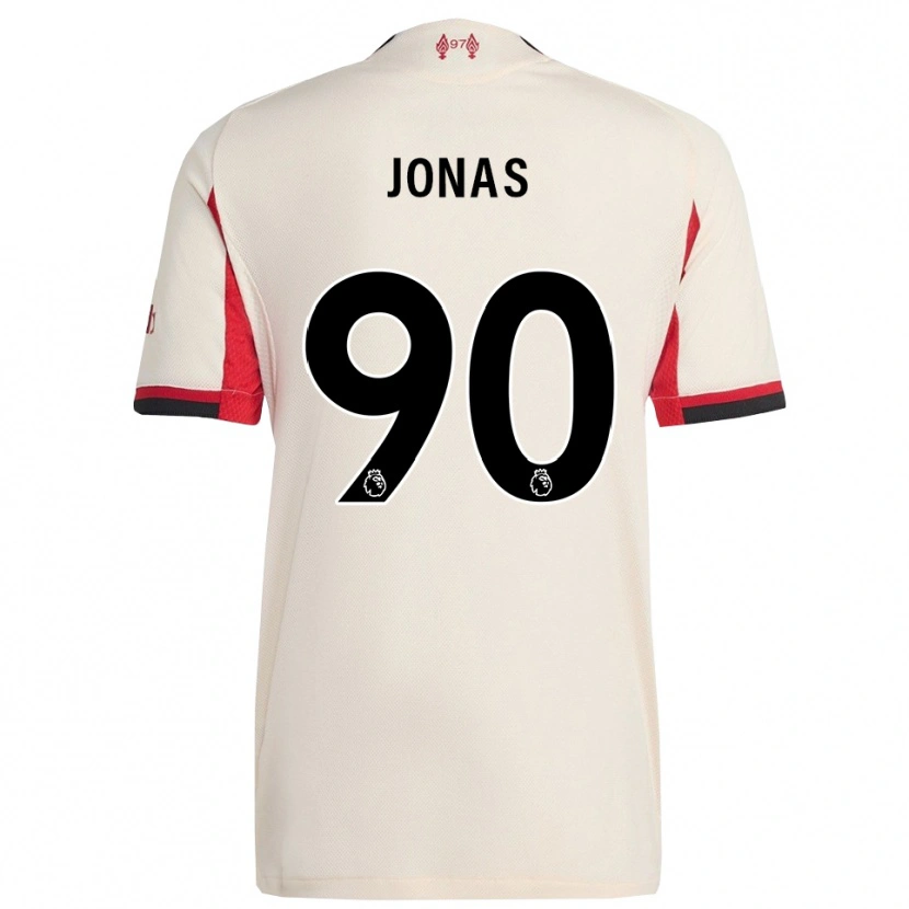 Danxen Homem Camisola Lee Jonas #90 Branco Preto Alternativa 2025/26 Camisa Brasil