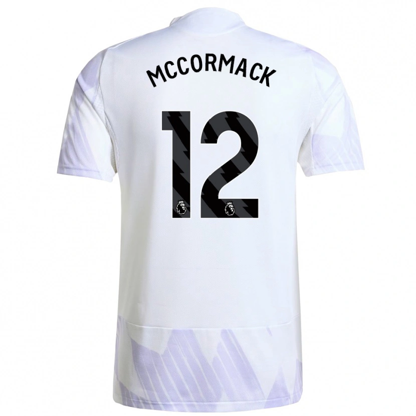Danxen Homem Camisola Rafe Mccormack #12 Branco Roxo Roxo Alternativa 2025/26 Camisa Brasil