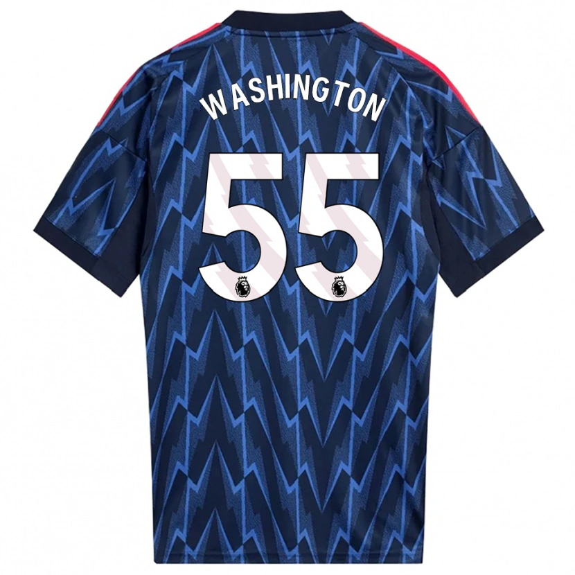 Danxen Homem Camisola Marcell Washington #55 Marinho Vermelho Alternativa 2025/26 Camisa Brasil