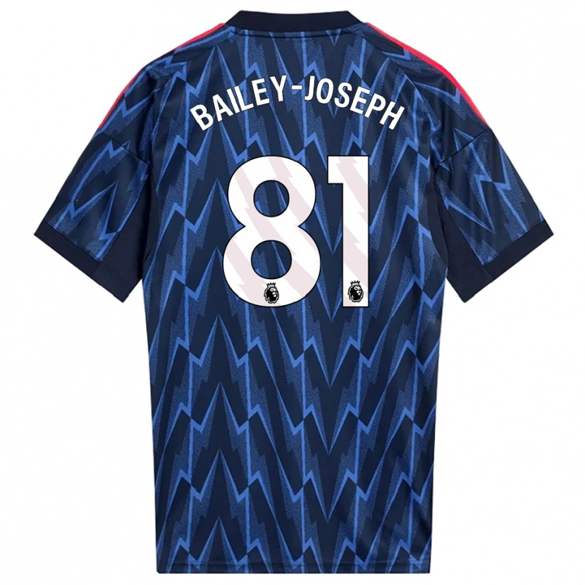 Danxen Homem Camisola Brando Bailey-Joseph #81 Marinho Vermelho Alternativa 2025/26 Camisa Brasil