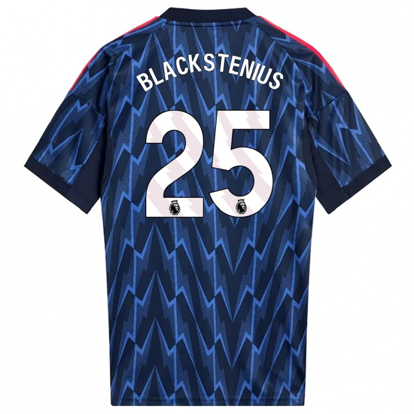 Danxen Homem Camisola Stina Blackstenius #25 Marinho Vermelho Alternativa 2025/26 Camisa Brasil