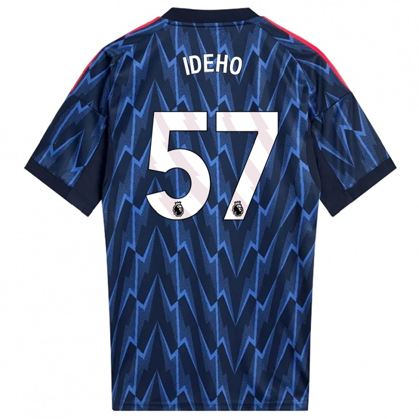 Danxen Homem Camisola Joel Ideho #57 Marinho Vermelho Alternativa 2025/26 Camisa Brasil