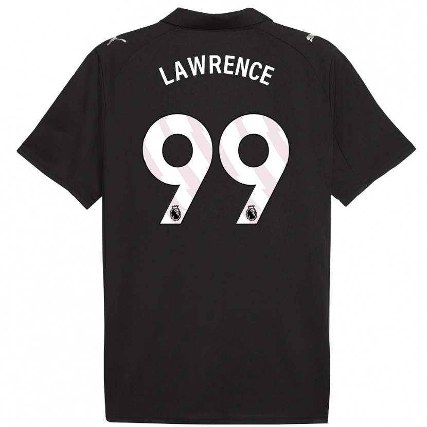 Danxen Homem Camisola Emilio Lawrence #99 Preto Branco Alternativa 2025/26 Camisa Brasil