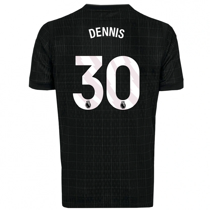 Danxen Homem Camisola Araya Dennis #30 Preto Cinza Alternativa 2025/26 Camisa Brasil