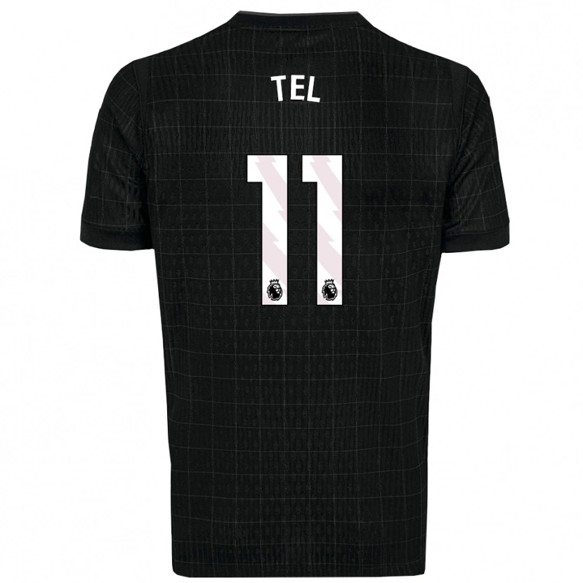Danxen Homem Camisola Mathys Tel #11 Preto Cinza Alternativa 2025/26 Camisa Brasil