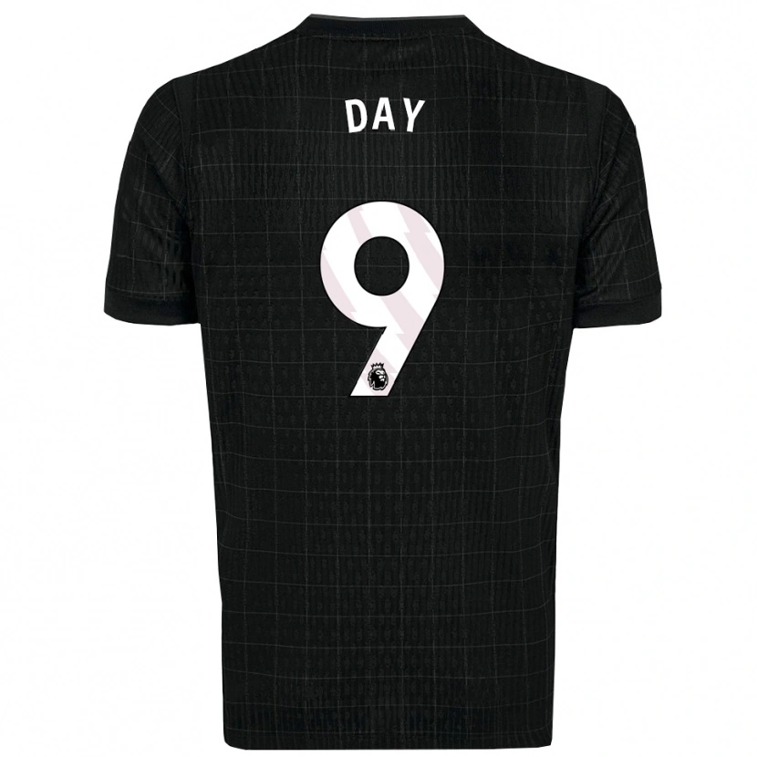 Danxen Homem Camisola Frankie Day #9 Preto Cinza Alternativa 2025/26 Camisa Brasil