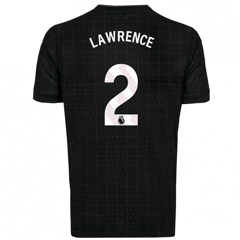 Danxen Homem Camisola Donte Lawrence #2 Preto Cinza Alternativa 2025/26 Camisa Brasil