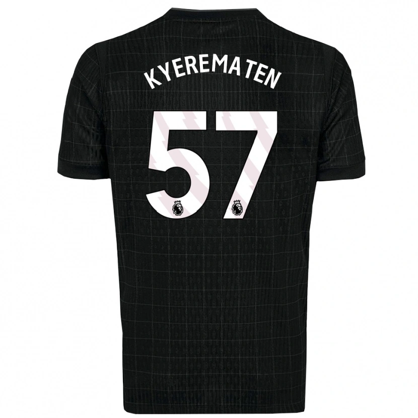 Danxen Homem Camisola Rio Kyerematen #57 Preto Cinza Alternativa 2025/26 Camisa Brasil